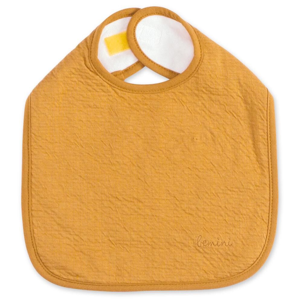 Bavoir ocre